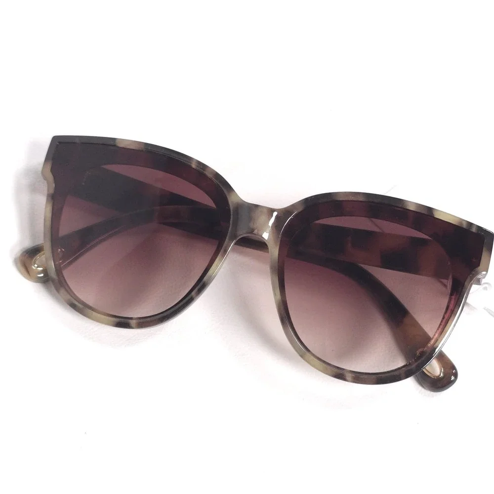 LELE SADOUGHI Women's New Sunglasses Retro Cat Eye Tortoise UV400